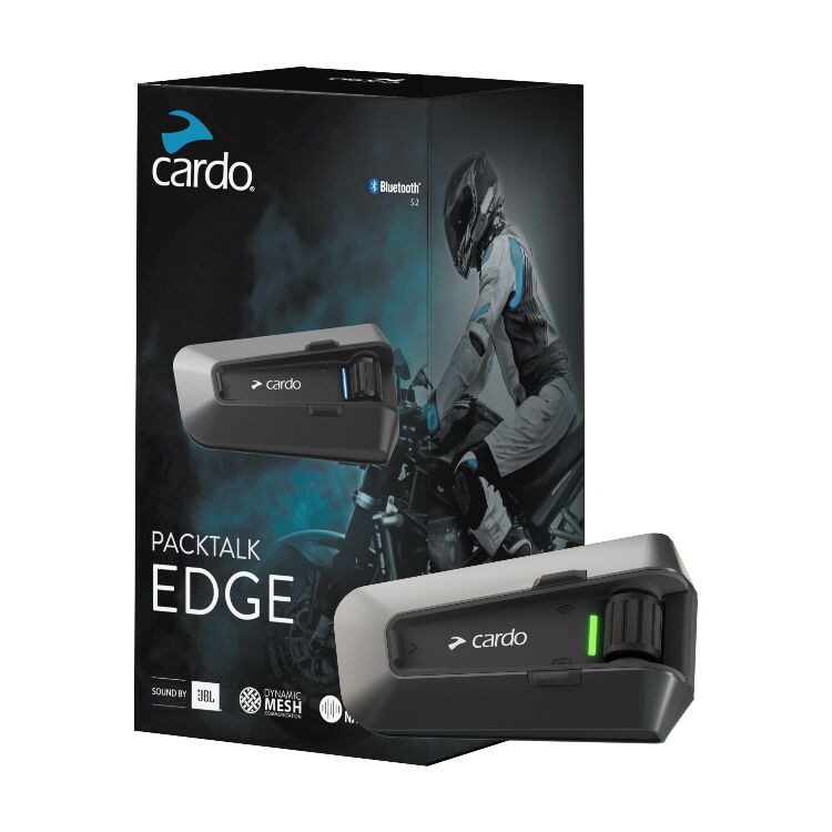 Cardo Packtalk Edge Bluetoothインカムなし Packtalk Edge – Riding Gear