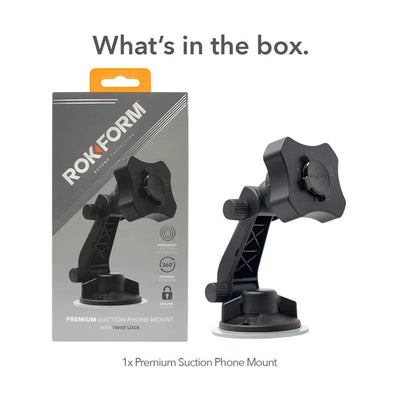 Roklock Windshield Suction Mount