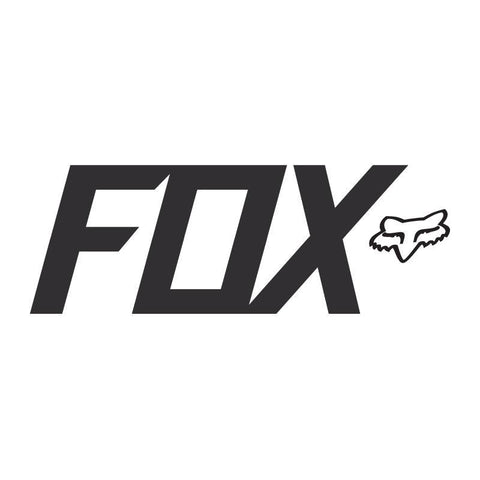 Fox TDC Sticker Accessories Stickers Fox 7" Black 