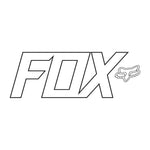 Fox TDC Sticker Accessories Stickers Fox 7" White 