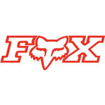 Corporate TDC Sticker Accessories Novelty Fox 3" Red 
