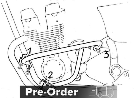 Engine Protection Bar For Honda CB 750 F (1992-)
