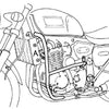 Engine Protection Bar Triumph Thunderbird ( 1995-1998)