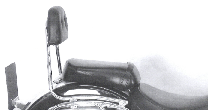 Sissybar Without Rear Rack Suzuki VL 800 Intruder / LC Volusia / C 800 Intruder