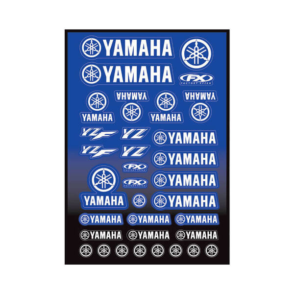 Yamaha YZF Sticker Sheet