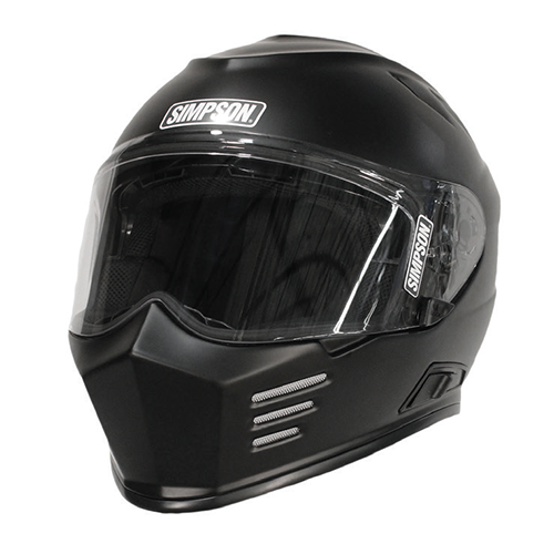 Ghost Bandit Helmets Street Simpson MD Matte Black 