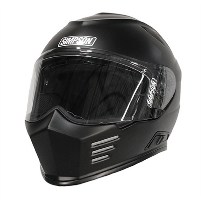 Ghost Bandit Helmets Street Simpson MD Matte Black 