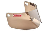 Simpson Outlaw Bandit Gen 2 Shields Helmets Accessories Simpson Gold XS/SM 