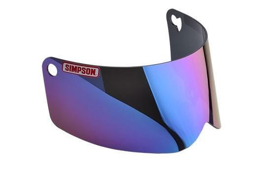 Simpson Outlaw Bandit Gen 2 Shields Helmets Accessories Simpson Iriduim XS/SM 