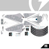 Graphics Kit-Electrify White