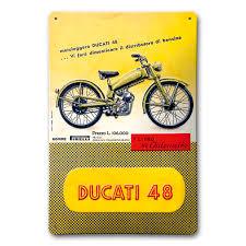 48 Metal Sign Accessories Novelty Ducati 