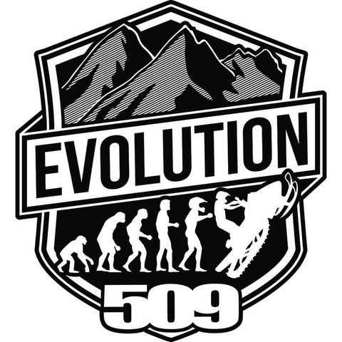 Evolution Sticker - Riding Gear