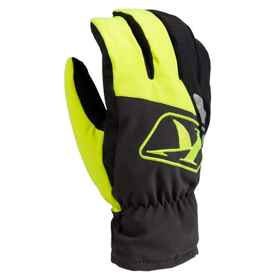 Klimate Short Gloves Snow Klim SM Hi-Vis 