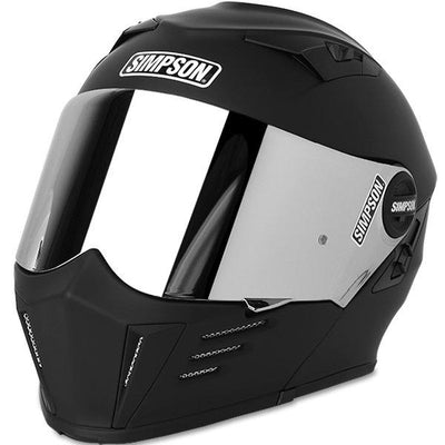 Mod Bandit Helmets Street Simpson XS Matte Black 