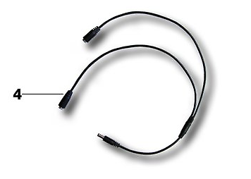 Y- Cable Heat Up Vest Rain/Heated BMW 